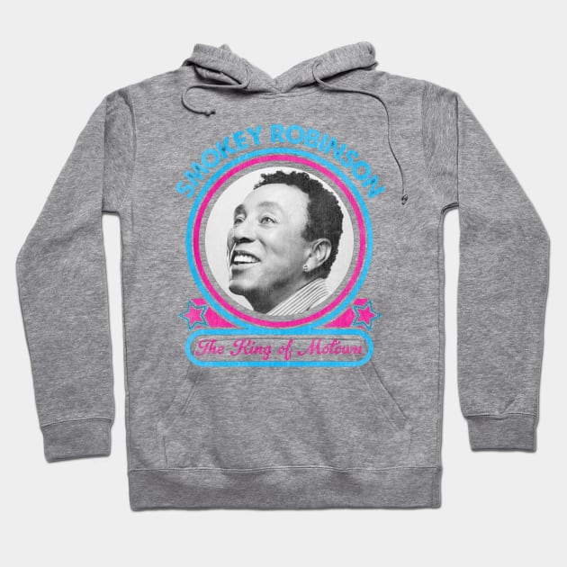 Smokey Robinson The King Of Motown Hoodie by pitulas